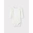 Name it Pointellestickad Body 50-80 Vit