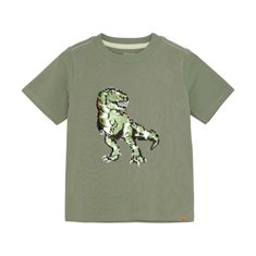 Minymo T-Shirt Paljetter 86-116 Dinosarie