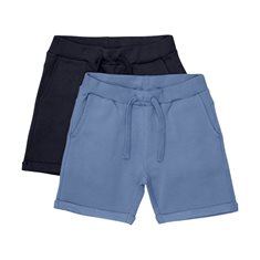 Minymo 2-Pack Joggingshorts 86-116 Blå