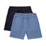 Minymo 2-Pack Joggingshorts 86-116 Blå