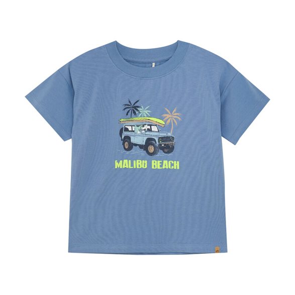 Minymo T-Shirt 116-140 Surf Blå