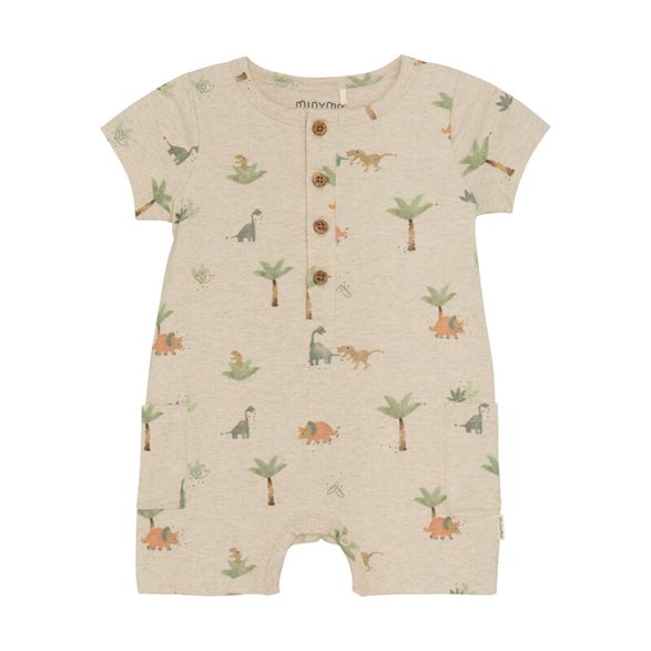 Minymo Jumpsuit Dinoaurier 56-80 Beige