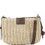Ulrika Handväska Strå 22X15x7 Beige/Brun