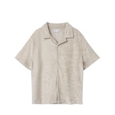 Name it Skjorta 116-164 Frotté Beige