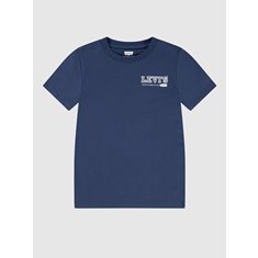 Levi´s T-Shirt 140-176 Med Tryck På Ryggen Blå