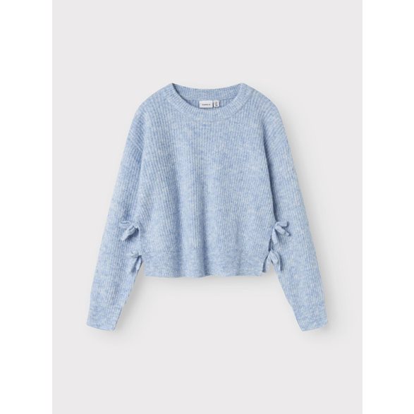 Name it Stickad Tröja 116-164 Dusty Blue