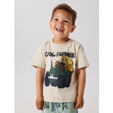 Name it T-Shirt Lucka 86-16 Nmmlou Beige