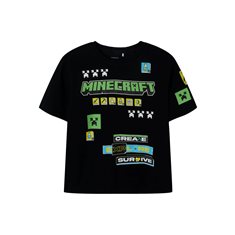 Name it Minecraft T-Shirt 116-152 Svart