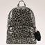 Ulrika Ryggsäck Leopard 38X29X16 Silver