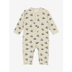 Minymo Pyjamas 50-80 Beige Flygplan Och Djur