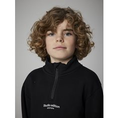 Name it Sweatshirt Halvzip 116-164 Svart