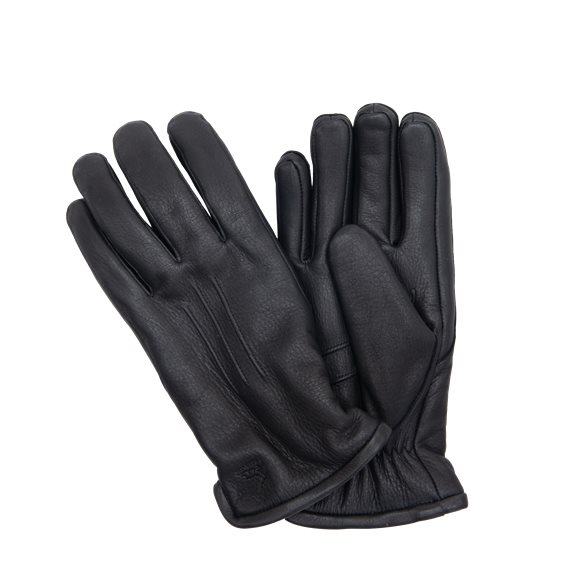 Handskkompaniet Hjortskinn - Fleecefodrad Handske 8,5-10 Svart