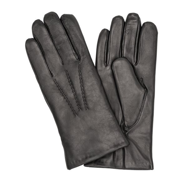 Handskkompaniet Skinnhandske 7-8,5 Spunnen Ull Svart