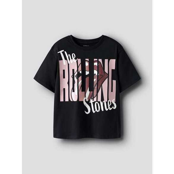 Name it Topp Roling Stones 116-152 Svart