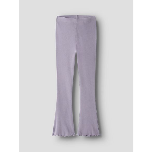 Name it Leggings 116-152 Bootcut Lila