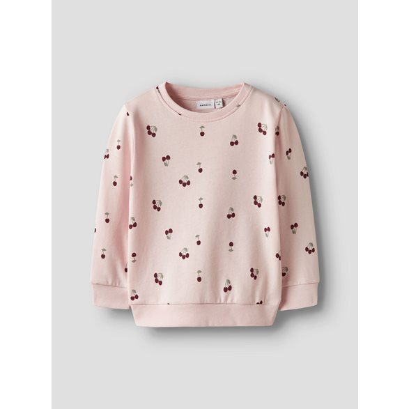 Name it Sweatshirt Körsbär 86-116 Rosa