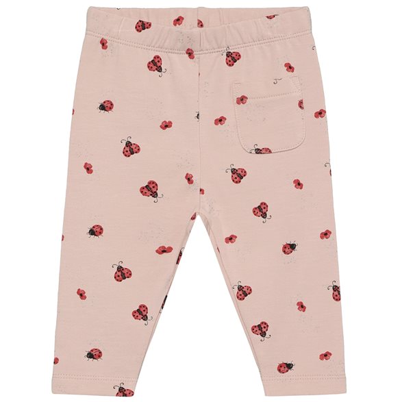 Minymo Byxa Med Nyckelpigor 50-80 Rosa