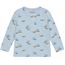 Minymo Långärmad T-Shirt Dinosaurier 62-80 Blå