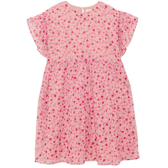 creamie Blommig Klänning 92-110