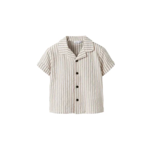 Name it Skjorta 86-116 Nmmfedenis Vit/Beige