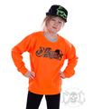 eXc eXtremeclothing Kids Sweatshirt, Neon Orange