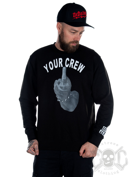 eXc Your Crew Unisex Sweatshirt, Black