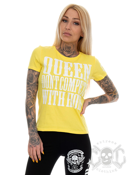 eXc Don´t Compete Women Tee, Yellow