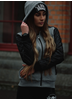 eXc Black/Grey hoodie, Women