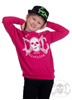 eXc Skull Kids Sweatshirt, Pink