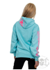 eXc E A F Pink Hoodie, Surf Ocean