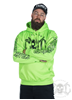 eXc E A F Unisex Hoodie, Neon Green