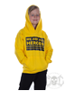eXc We Are All Heroes Unisex Kidz hoodie, Yellow