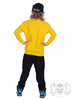 eXc Braaap Unisex Kidz Sweatshirt, Yellow