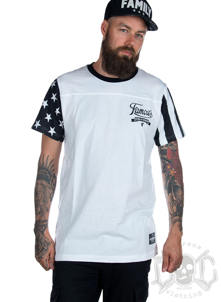 Famous Stars And Straps Stars And Stripes Tee, White
