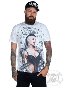 Famous Stars And Straps Snaked Up Sub Tee, Vit