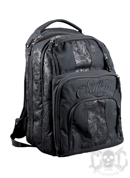 Sullen Black Paq Onyx Backpack