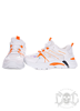 Mix From Italy Neon Orange High Sneakers