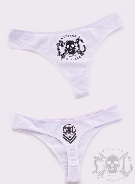 eXc Logo Underwear, White