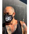 eXc Antimicrobial washable Skull face mask , Black