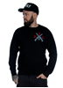 Rebel For Life AK47 Unisex Sweatshirt, Black