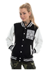 eXc Dont Compete Jacket, Black N White