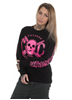 eXc E A F Unisex Sweatshirt, Black N Pink