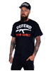 Rebel For Life Defend Your Family Men Tee, Black