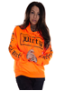 Dirty Dirty Unisex Hoodie, Neon Orange