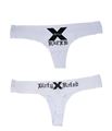 Dirty X-rated Seamless String, White