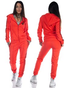 eXc Striped Track Suit, Red