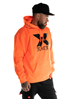 Dirty Dirty X-Rated Hoodie, Neon Orange