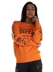 Dirty BF Fit Sweatshirt, Orange