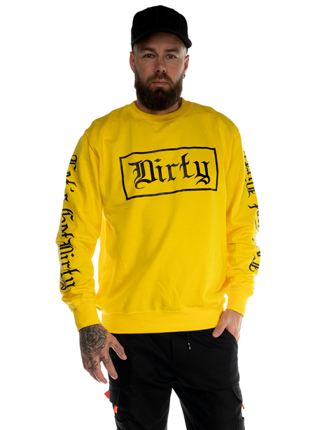 Dirty Herr Sweatshirt, Yellow