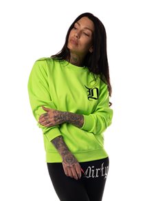 Dirty Bad 1 Sweatshirt, Neon Green